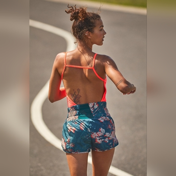 Free People The Way Home Shorts in Empire Jewel Combo•Large•LIKE NEW - Picture 3 of 7